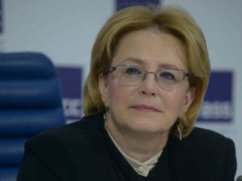 Вероника Скворцова попросила у президента увеличения затрат на здравоохранение